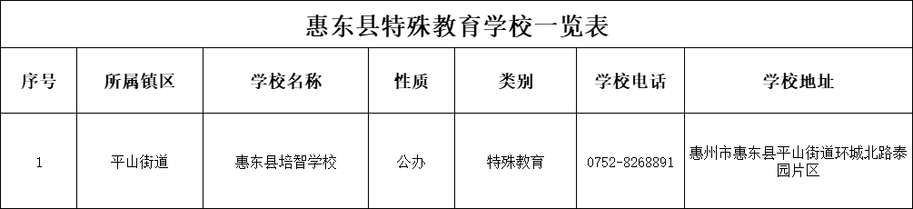 惠東縣特殊教育學(xué)校一覽表.png